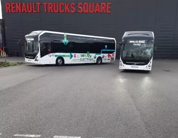 CIJ　3/40　CAR RENAULT BUS CIJ France No. 3/40 Car Renault Bus Never Played 12.7 Cm In